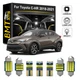 For Toyota C-HR CHR 2018 - 2021 White LED Interior Lights 10pcs Package + TOOL
