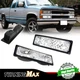 Fit For 1988-1998 Silverado Pickup Bumper Parking Lights Pair Turn Signal Lamp