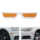 Front Bumper Reflector Side Marker Light Yellow For Audi A4 B9 2017-19 8W0945072