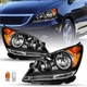 For 2005 2006 2007 2008 2009 2010 Honda Odyssey Headlights Assembly Pair 05-10