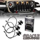 ORACLE Lighting Pre-Runner Style LED Grill  Light Kit Blue For Jeep Gladiator JT