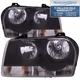 Headlights Set Fits 05-10 Chrysler 300 V6 Straight Bottom CH2518111 CH2519111