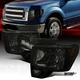 Headlights Fit 2009-2014 Ford F150 F-150 Pickup Smoke Headlamps Left+Right 09-14