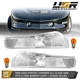 All Clear Front Bumper Signal Lights for 1993-1997 Pontiac Firebird Trans AM LS1