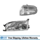Headlight Lamp Parking Marker Signal LH Driver for 92-94 Toyota Camry New