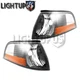 Left Right Side Pair Parking Marker Signal Lights for 2003-2004 MERCURY MARAUDER