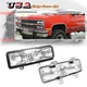 2X Chrome Park Signal Front Marker Lights For Chevrolet GMC Pickup Truck SUV Van