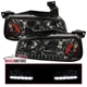 Fits 2006-2010 Dodge Charger Smoke LED Halo Headlights Headlamps Left+Right