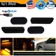For VW MK4 Golf GTI R32 Jetta Smoked Front Bumper Amber LED Side Marker Lights