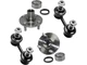 Front Wheel Hub and Sway Bar Link Kit For 1993-2002 Toyota Corolla 1994 TT212BG