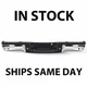 Chrome Rear Bumper Assembly Steel For Ford F150 Truck 2009-2014 2013 Complete