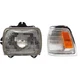 Headlight For 1992-1995 Toyota Pickup Driver Side With LH Corner Light
