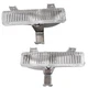 Parking Light Set Driver & Passenger Side Fits 1976-1987 Chevrolet Chevette