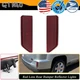 L + R Red Lens Rear Bumper Bar Reflector Lights Kit For 2016 2017 GMC Terrain