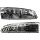 Headlights Set Halogen For 1996-1997 Ford Thunderbird Mercury Cougar