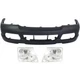 Bumper Cover Fascia Front for Ford Explorer 2002-2005