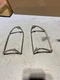 484922 484923 GM Park Light Bezels 1972 Pontiac Catalina Bonneville Pair