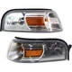 Corner Lights FO2527103 FO2526103 Set 2 pc for 06-11 Mercury Grand Marquis LS