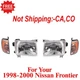 New For 1998-2000 Front Headlight & Turn Signal Lamp NISSAN FRONTIER,XTERRA