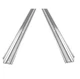 Angle Strips Chevy 1967 - 1972 Polished Stainless  Chevrolet GMC Long Stepside 