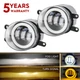 2X Front LED Fog Lights DRL For Toyota Tacoma 2012 2013 2014 2015 Driving Lamp