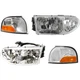 Headlight Lamp  Left-and-Right Left & Right for Mercury Villager Nissan Quest