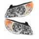 For 2010-10 Elantra Sedan Halogen Headlight Headlamp Head Light w/Bulb SET PAIR