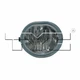 One New TYC Fog Light Assembly Left 19567400 8122001011 for Pontiac Scion Toyota