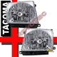 Crystal Clear Chrome Headlights Lamps 1 Pair For 97-00 Toyota Tacoma