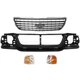 Grille Kit For 2002-2004 Ford Explorer Up To 12/22/03 Includes Header Panel