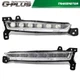 Fit For 2017-2020 Lincoln MKZ LED Fog Lights Fog Lamps w/Bulb Left+Right Side