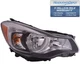 Headlight Fits 12-14 Subaru Impreza XV Crosstrek Right Passenger Side Assembly