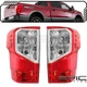 Pair LH RH Halogen Tail Lights fits NISSAN 16-21 TITAN