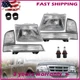 Fit For 1998-2000 Ford Ranger Head Lights Corner Bumper Lamps CLEAR