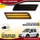 2PCS Front Bumper LED Side Marker Light Amber For 2010-2013 Ford Transit Connect