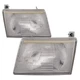 Headlights Set Left Right Pair Fits Ford E-Series Econoline Van 1992-1998 E-150