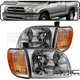 Combo Halogen 4-Piece fits TOYOTA 00-04 TUNDRA