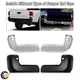 For Toyota Tacoma 2016-2023 Chrome/Black Rear Bumper End Cap Left＆Right