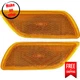 Side Markers Set of 2 Left & Right for 2000-2003 Ford Focus LX, SE, ZTS, ZX3