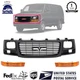 Front Grille Assembly & Parking Lights For 2003-2023 GMC Savana 1500 2500 3500