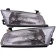 Headlight Set For 1997-1999 Toyota Camry CAPA TO2502117 TO2503117 Halogen