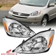 For 2004-2005 Toyota Sienna Chrome Headlights 2004-2005 Halogen Only