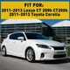 2PCS Left+Right Rear Bumper Reflector Light For Lamp Toyota 2011-2013 Corolla US