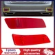Red Lens Red LED Rear Bumper Reflectors For Lexus 2013-2018 ES, 2013-2020 GS