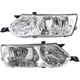 Headlights Headlamps Left & Right Pair Set NEW for 02-03 Toyota Solara