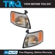 TRQ Corner Marker Light Set Driver & Passenger Side Fits 1997-1999 Toyota Camry