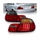 LED Taillights - Fit For BMW 3 Series E46, Red/Smoke, 4Pcs, AmeriLite