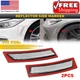 Clear Lens Front Bumper Reflector Side LMarker ight For BMW3-Series F30 F31