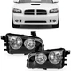 Left&Right Pair Headlights Without Bulbs For 2007-2010 Dodge Charger