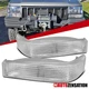 Fit 1993-1996 Jeep Grand Cherokee Bumper Lights Parking Turn Signal Lamps 93-96